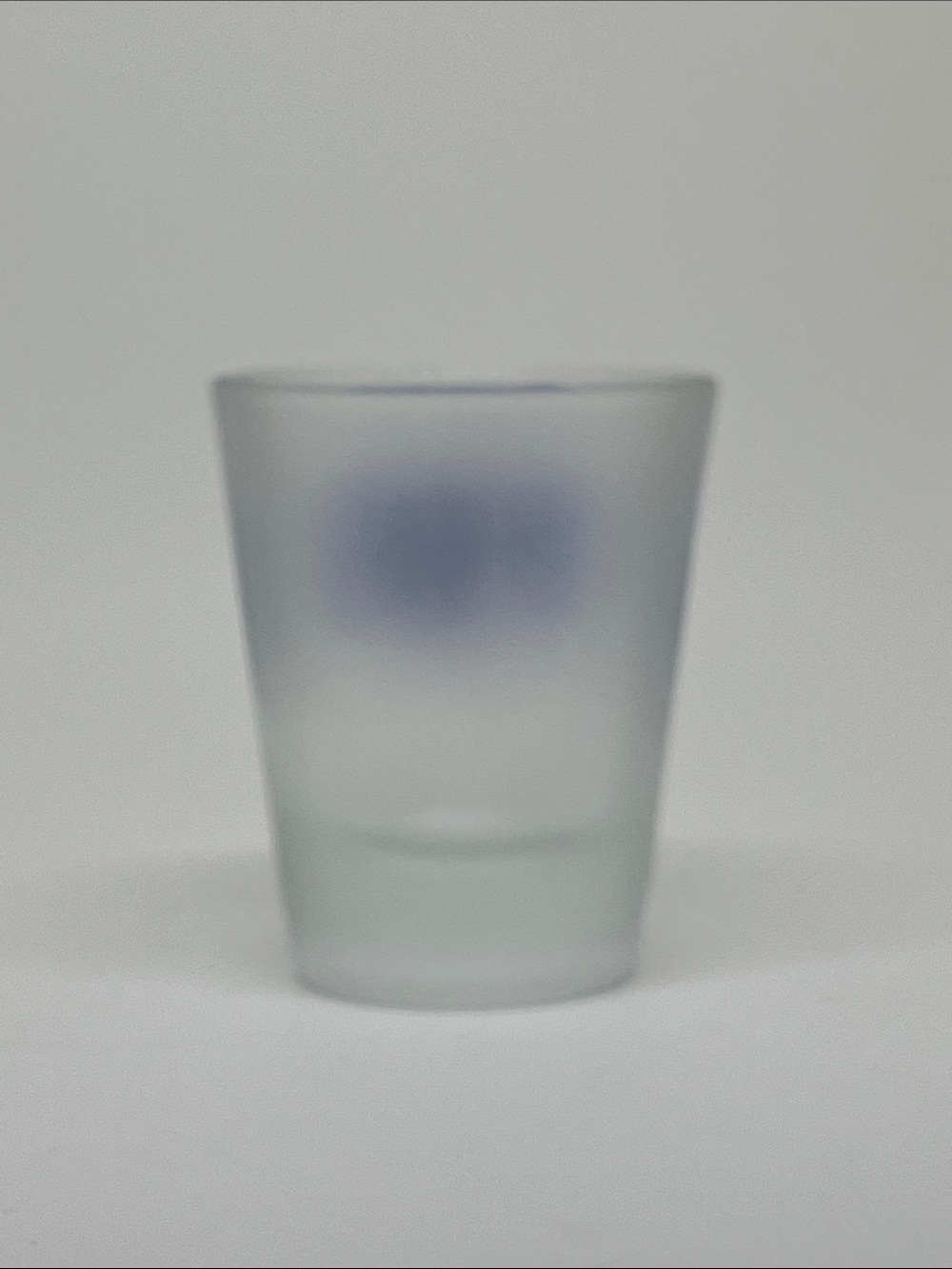 FBI Washington, DC Frosted Shot Glass with Blue Lettering - Picture 2 of 4